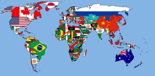 World_Flag_map